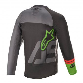 Alpinestars Racer Compass Black Green Neon Pink Fluo Kids