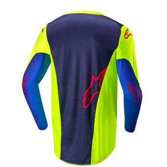 Alpinestars Racer Hoen Yellow Fluo Blue Night Navy