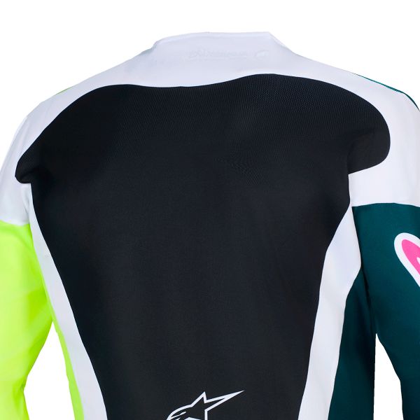Alpinestars Racer Portl Jersey Green White Black