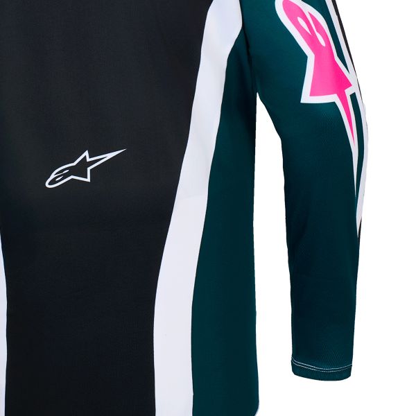 Alpinestars Racer Portl Jersey Green White Black