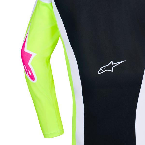 Alpinestars Racer Portl Jersey Green White Black