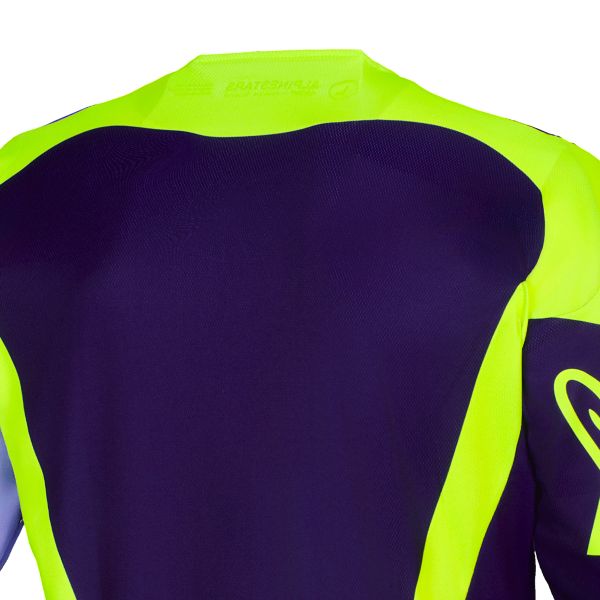 Alpinestars Racer Portl Jersey Purple Yellow Fluo