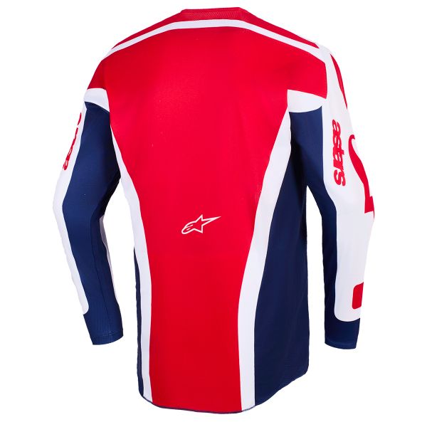 Alpinestars Racer Riway Jersey White Blue Red