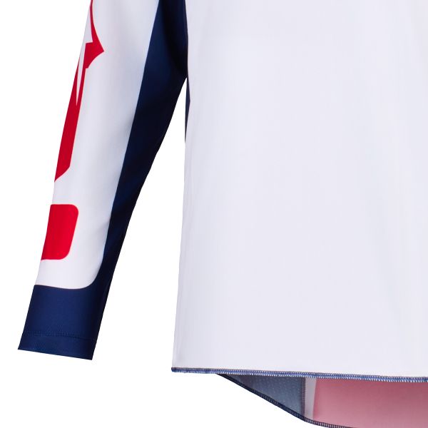 Alpinestars Racer Riway Jersey White Blue Red