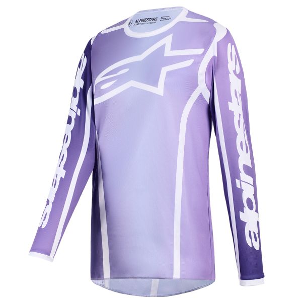 Cross Trikot Alpinestars Stella Fluid Apex Jersey Violet White