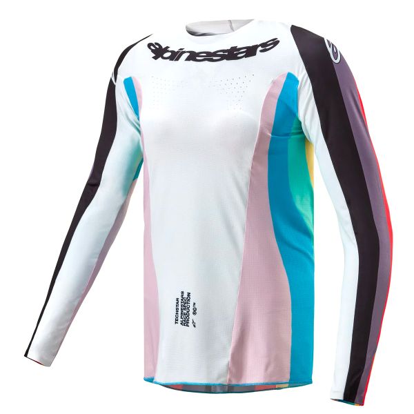 Cross Trikot Alpinestars Stella Techstar Black Multicolor