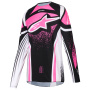 Cross Trikot Alpinestars Stella Techstar Nomur Jersey Black White Fuchsia