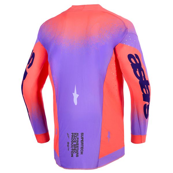 Alpinestars Supertech Scenz Jersey Hot Coral Purple
