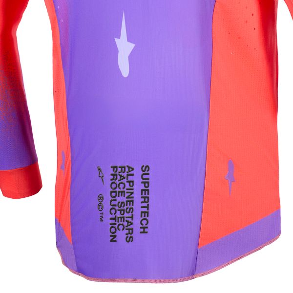 Alpinestars Supertech Scenz Jersey Hot Coral Purple
