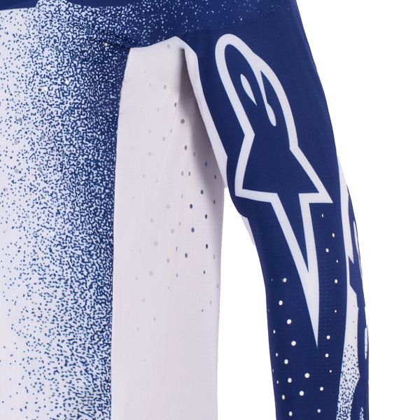 Alpinestars Supertech Scenz Jersey Light Gray Dark Blue
