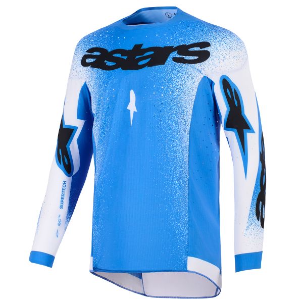 Cross Trikot Alpinestars Supertech Scenz Jersey Ucla Blue White