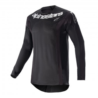 Cross Trikot Alpinestars Techstar Arch Black Silver
