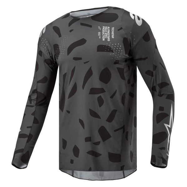 Cross Trikot Alpinestars Techstar Graphite Black Camo