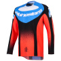 Cross Trikot Alpinestars Techstar Knif Jersey Orange Black Ucla Blue