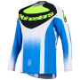 Cross Trikot Alpinestars Techstar Knif Jersey Ucla Blue Black Yellow Fluo