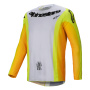 Cross Trikot Alpinestars Techstar Melt Yellow Black