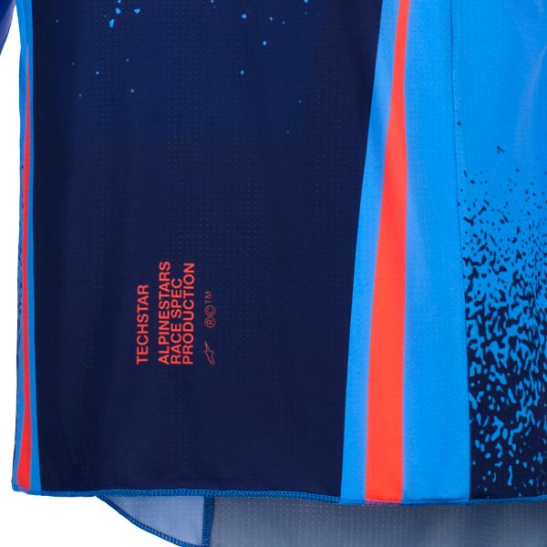 Alpinestars Techstar Nomur Jersey Dark Navy Orange Ucla Blue