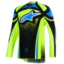 Cross Trikot Alpinestars Techstar Nomur Jersey Dk Navy Yllw FL Ucla Blue