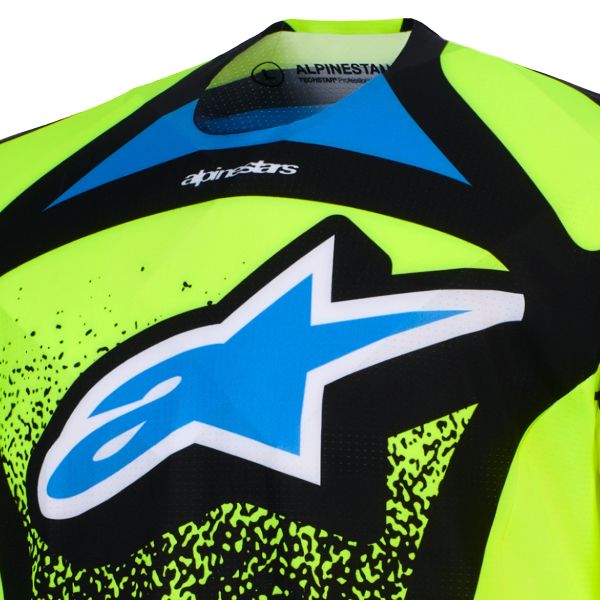 Alpinestars Techstar Nomur Jersey Dk Navy Yllw FL Ucla Blue