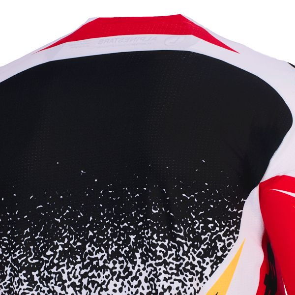 Alpinestars Techstar Nomur Jersey Light Gray Red Black