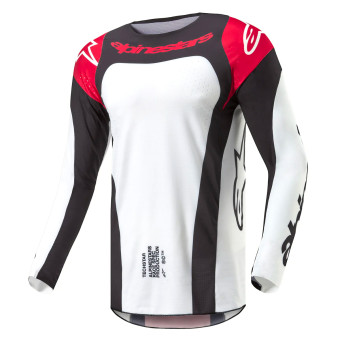 Cross Trikot Alpinestars Techstar Ocuri Mars Red White Black