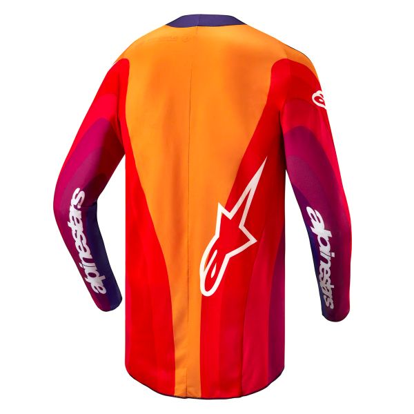 Alpinestars Techstar Pneuma Deep Purple Orange Deep Blue