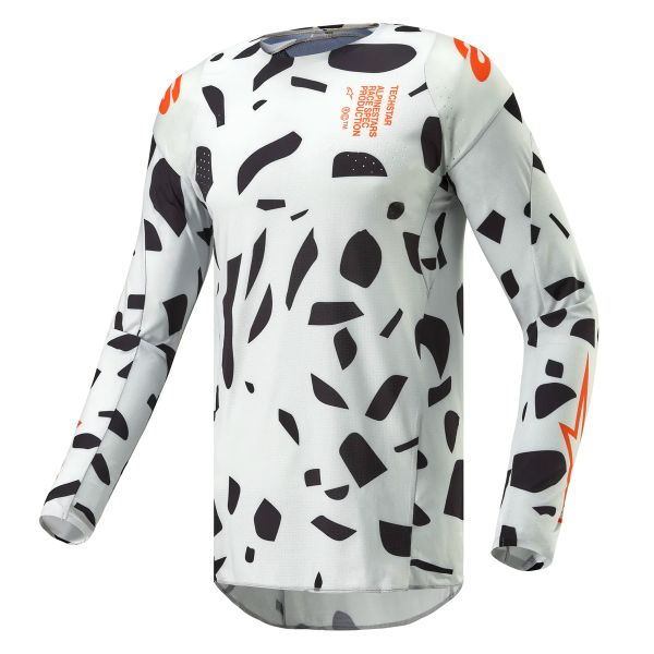 Cross Trikot Alpinestars Techstar Rantera Haze Grey Camo