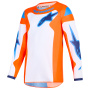 Cross Trikot Alpinestars Youth Fluid Grid Jersey Orange Ucla Blue