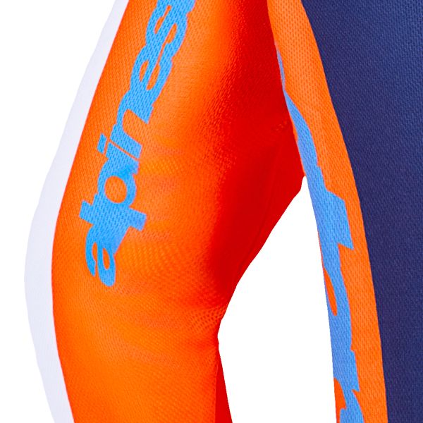 Alpinestars Youth Fluid Grid Jersey Orange Ucla Blue