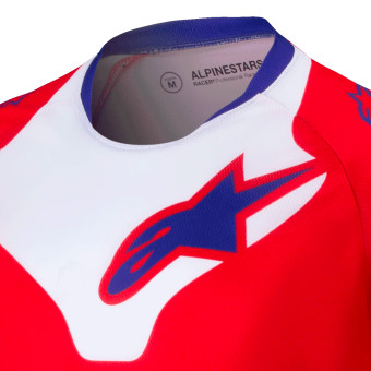 Alpinestars Youth Racer Veil Bright Red White