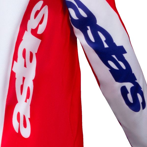 Alpinestars Youth Racer Veil Bright Red White