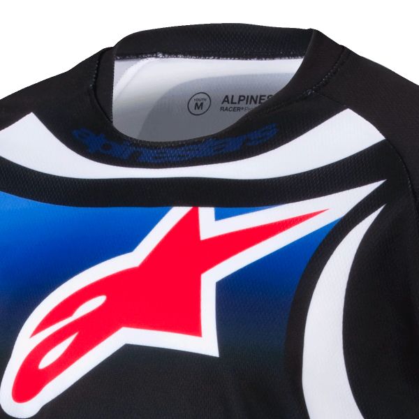 Alpinestars Youth Racer Wurx Blue Black