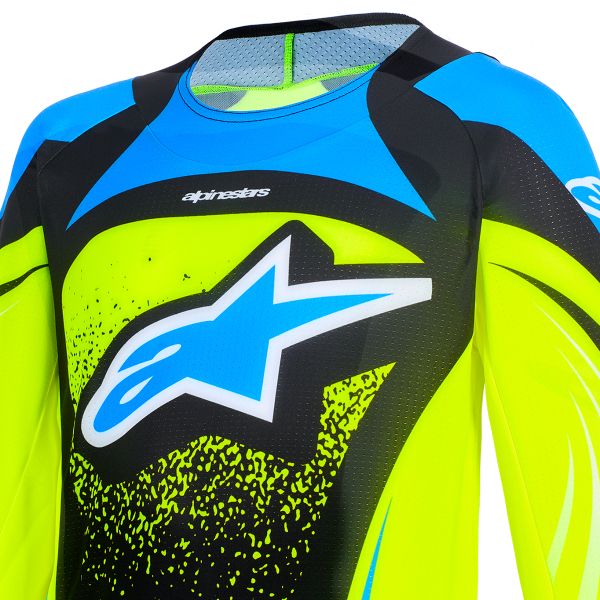 Alpinestars Youth Supertech Nomur Jersey Dk Navy Yllw FL Ucla Blue