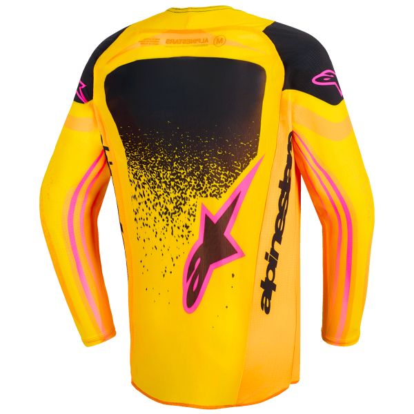 Alpinestars Youth Supertech Nomur Jersey Orange Yellow Pink