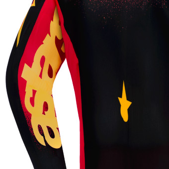 Alpinestars Youth Supertech Scenz Jersey Red Black Yellow