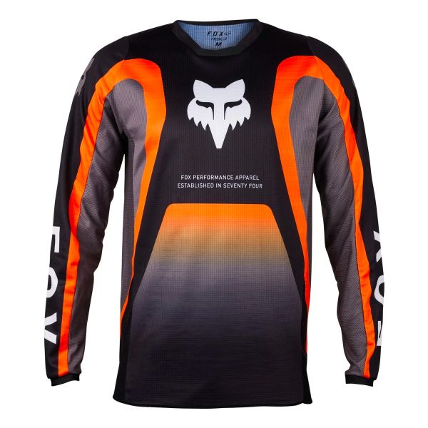 Cross Trikot FOX 180 Ballast Black Grey Kid