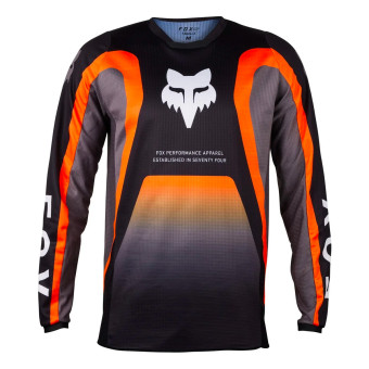 Cross Trikot FOX 180 Ballast Black Grey Cross Trikot FOX 180 Ballast Black Grey