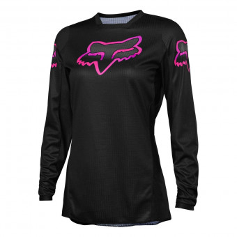 Cross Trikot FOX 180 Balckout Jersey Black Pink Woman