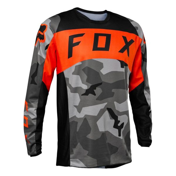 Cross Trikot FOX 180 Bknr Grey Camo