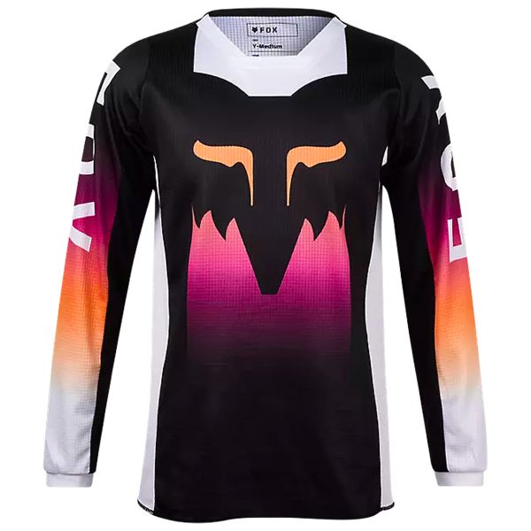 Cross Trikot FOX 180 Flora Black Pink Kid