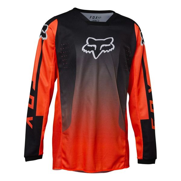 Cross Trikot FOX 180 Leed Flo Orange Kid