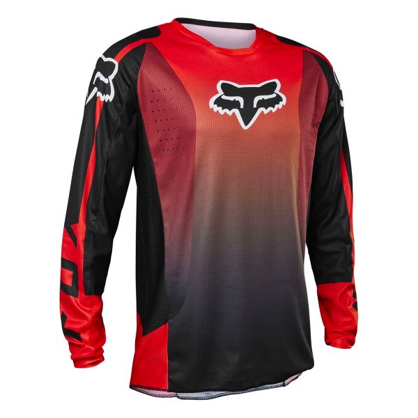 Cross Trikot FOX 180 Leed Flo Red