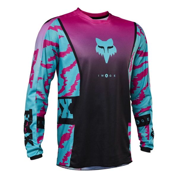 Cross Trikot FOX 180 Nuklr Teal