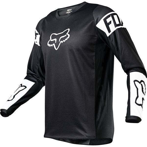 Cross Trikot FOX 180 Revn Black White Kid Cross Trikot FOX 180 Revn Black White Kid