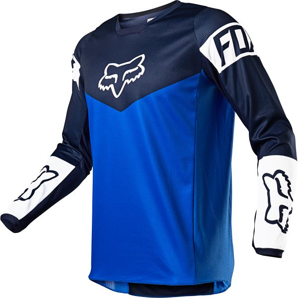 Cross Trikot FOX 180 Revn Blue Kid