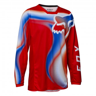 Cross Trikot FOX 180 Toxsyk Flo Red Kid