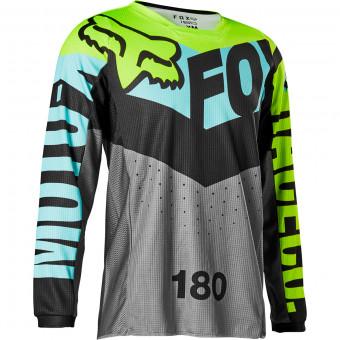 Cross Trikot FOX 180 Trice Teal Kid