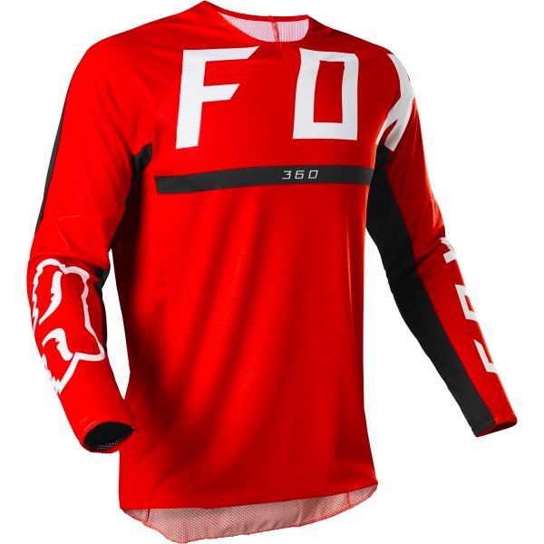Cross Trikot FOX 360 Merz Fluo Red