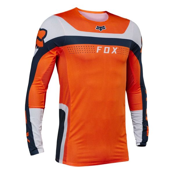 Cross Trikot FOX Flexair Effekt Flo Orange