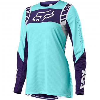 Cross Trikot FOX Flexair Mach One Woman Aqua